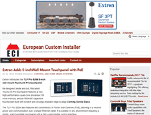 Tablet Screenshot of ecinews.eu